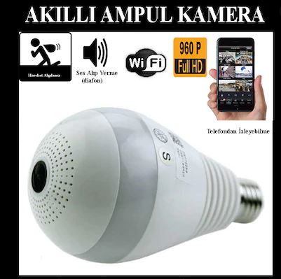 Kablosuz internet izlemeli kamera