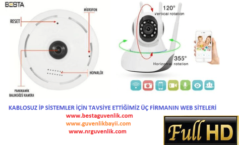 Kablosuz ip kamera tavsiyesi