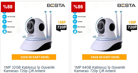 kablosuz ip kamera modelleri
