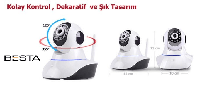 wifi kamera çekim mesafesi