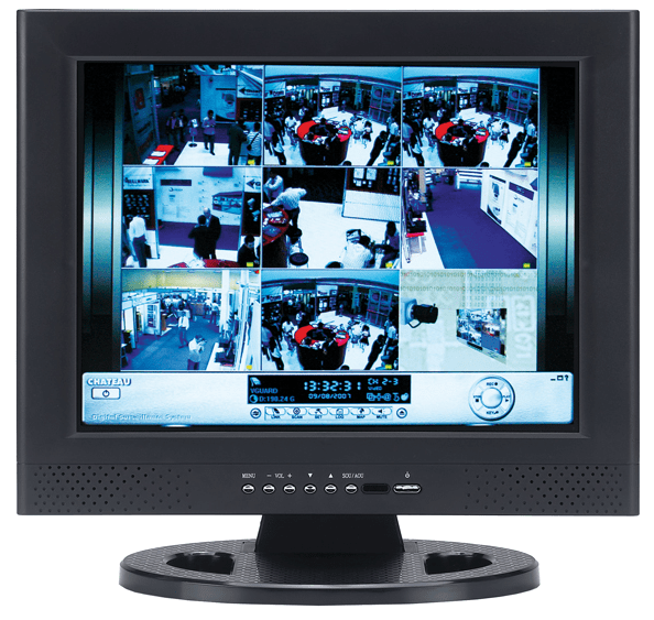 güvenlik kamerası monitörleri