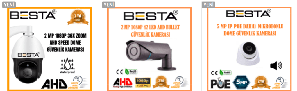 izmir kamera fiyatları