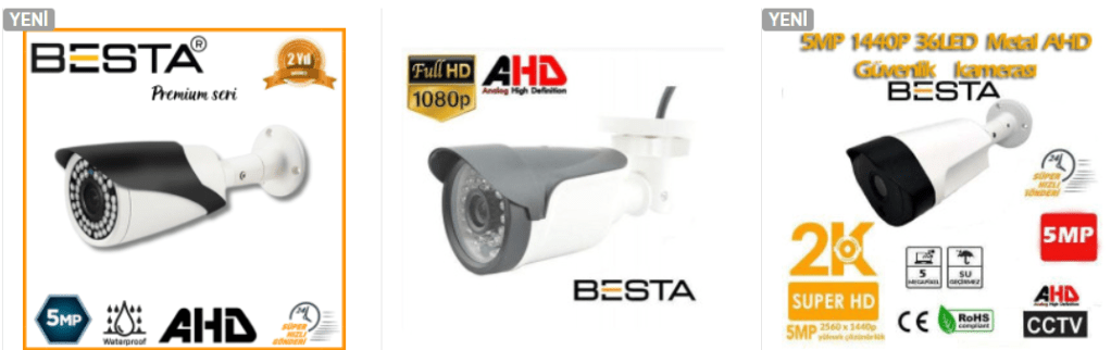 gece görüşlü kamera fiyatları