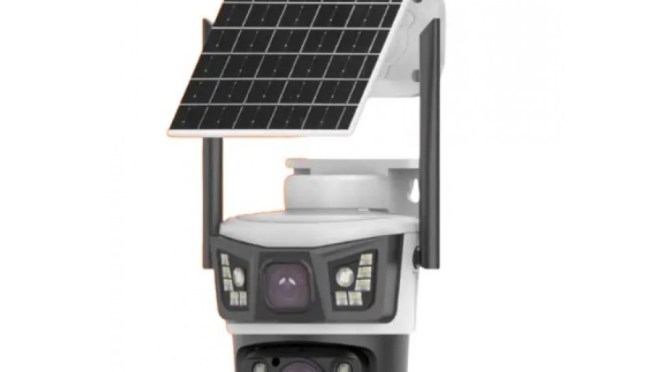 Avenir AV-S425 Çift Kameralı Sürekli Kayıt Solar Kamera