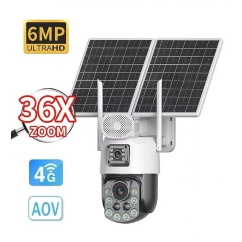 Icsee T-36 36x Zoom Solar Güvenlik Kamerası