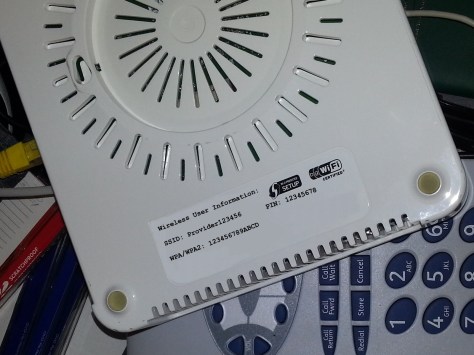 Kablosuz kamera kurulumunda kullanılan Wi-Fi router