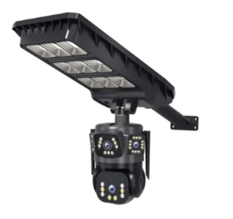 INOX X18 Dual Lens Solar Lamba Kamera - Aydınlatmalı Bahçe/Giriş Güvenliği