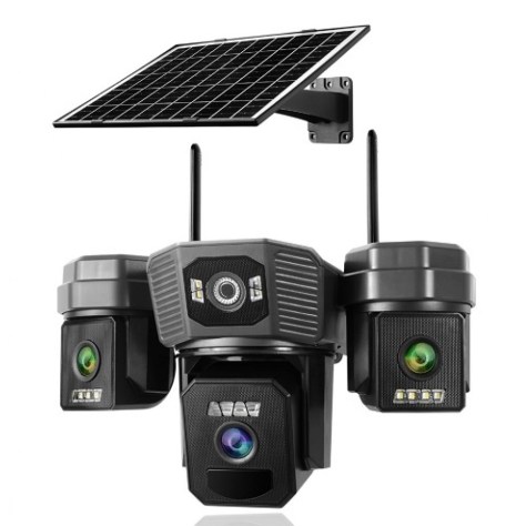 Jenerik ICP-02 Üç Kameralı PTZ Solar Kamera