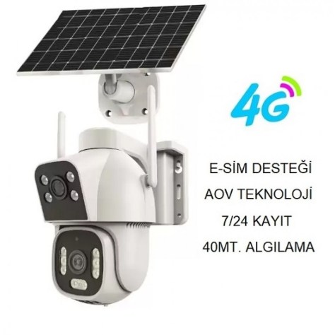 Jenerik IX-29 Çift Lensli PTZ Solar Kamera