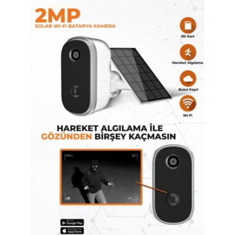 Jenerik ST-3400 WiFi Bağlantılı Kolay Kurulum Kamera