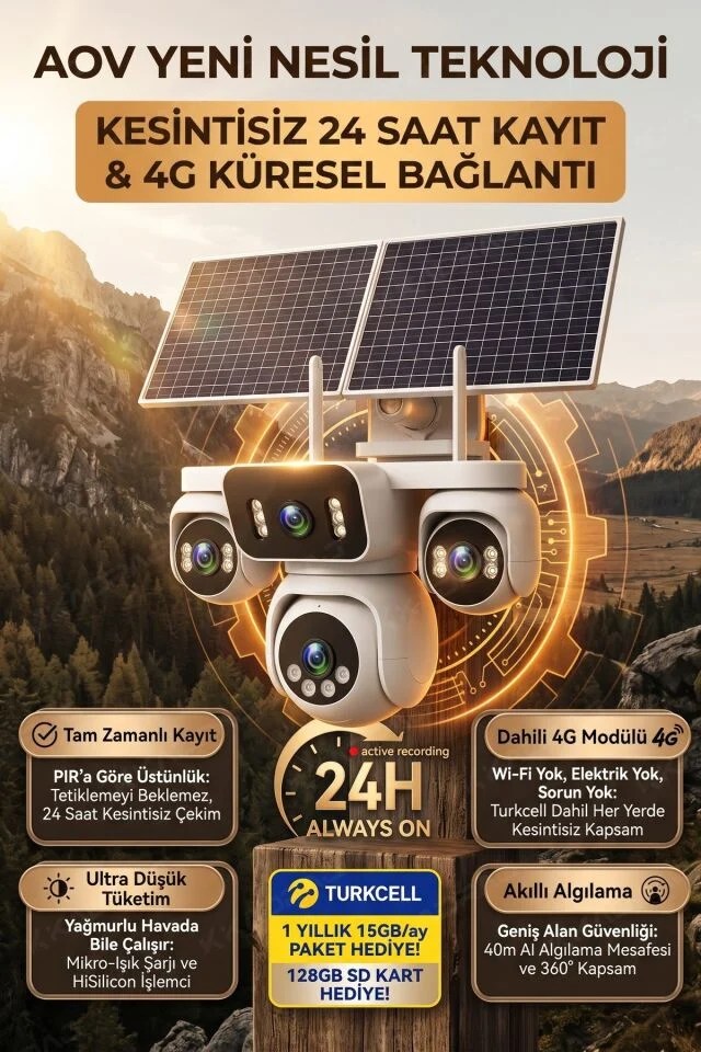 Kadraj SG401 TC15 Starlight Gece Görüşlü Güvenlik Kamerası