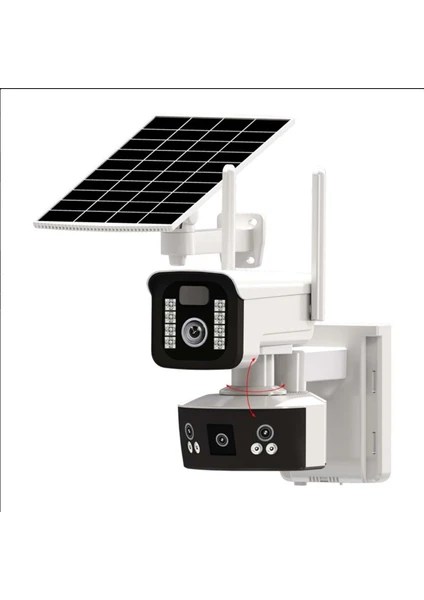 Güneş Enerjili OKAM 3920 Dual Lens PTZ Kamera