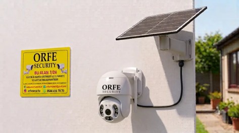 ORFE 2201 3MP WiFi PTZ Solar Güvenlik Kamerası