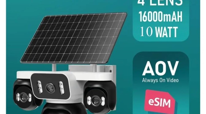 ORFE ORF-4215 4G Solar Güvenlik Kamerası