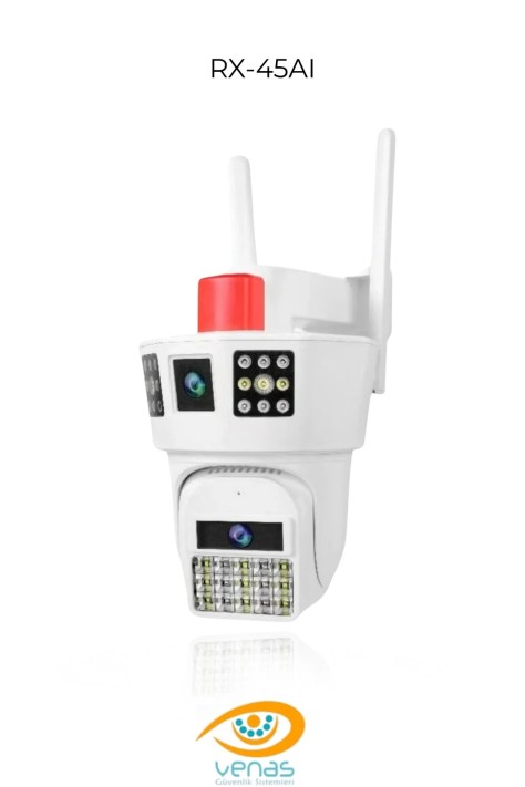 VENAS RX-45AI Üç Lensli İnsan Algılamalı Kamera
