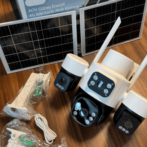 X5TECH 74-GZ HiEasy Uygulamalı 4G Solar Akıllı Kamera